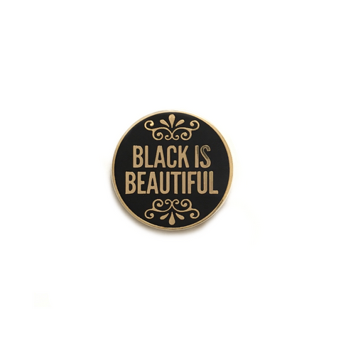 Black is beautiful pin | Enamel pin