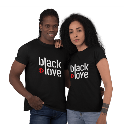 I ♥ Black Love Unisex T-Shirt | 