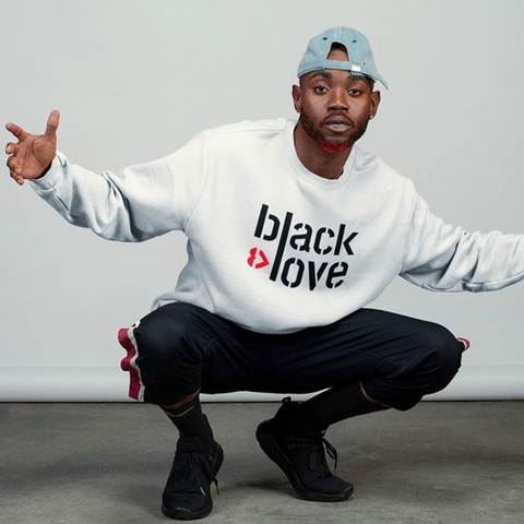 I ♥ Black Love Unisex Sweatshirt | 