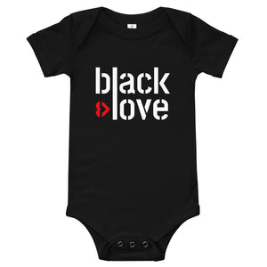 Black Love baby bodysuit | 