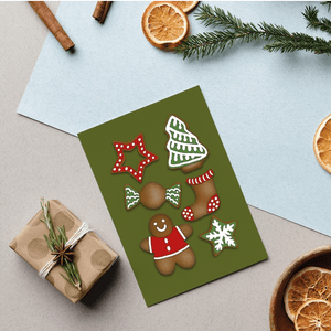 Gingerbreads Greeting Card