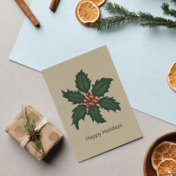 Happy Holidays Greeting Card