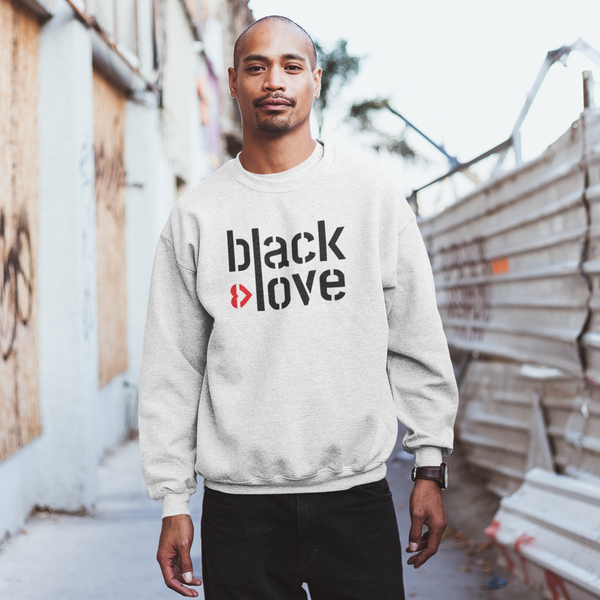 I ♥ Black Love Unisex Sweatshirt | 